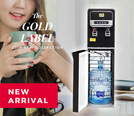 Pere Ocean Gold Label Hot and Cold Bottom Load Bottled Water Dispenser for Office and Home in Singapore